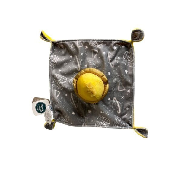 Mary Meyer Baby Moons & Stars Planet‎ Lovey Plush Blanket 10" NWT - Picture 3 of 4